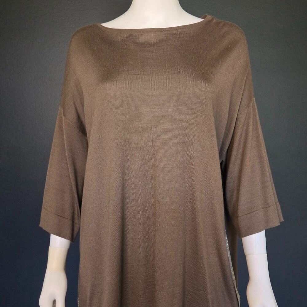 Brunello Cucinelli Cashmere XL Boat Neck